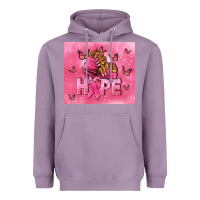 Lavender hope cancer nails Heavyweight Hoodie - NancyCooperArtShop