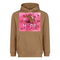 Toasted Coconut hope cancer nails Heavyweight Hoodie - NancyCooperArtShop