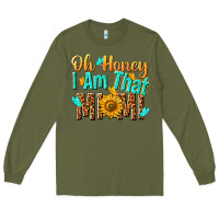 Army Green oh honey i am that mimi nca Long Sleeve Tee - NancyCooperArtShop
