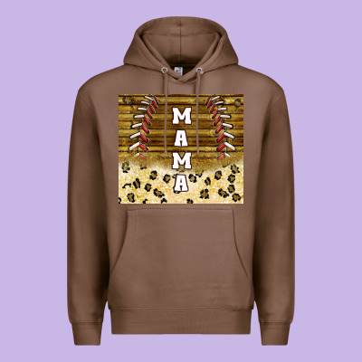 Mama Baseball Sippy Cup Premium Hoodie Designed By Tumblerdesignbyshophia
