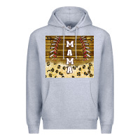 Heather Grey mama baseball sippy cup Premium Hoodie - TumblerDesignByShophia