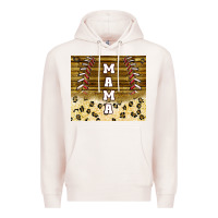 Pale Pink mama baseball sippy cup Premium Hoodie - TumblerDesignByShophia