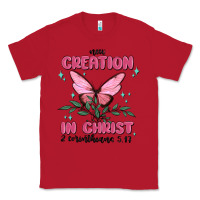 Red new creation in christ 2 corinthians5.17 Classic Tee - MaliasSmallBusiness