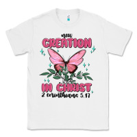 White new creation in christ 2 corinthians5.17 Classic Tee - MaliasSmallBusiness