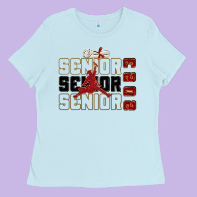 Senior Senior Senior 2023 Ladies Tee Designed By Zillion Design Studio