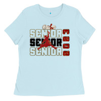 Baby Blue senior senior senior 2023 Ladies Tee - Zillion Design Studio