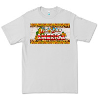 Dove Grey god bless america sunflower license plate Premium Tee - HRA Design Shop