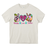 Peace Love Easter Heavy Core Tee | Teevron