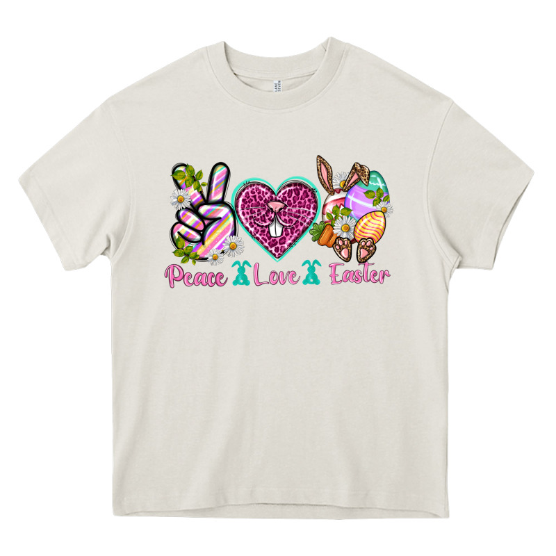Peace Love Easter Heavy Core Tee by Neo Western | Teevron