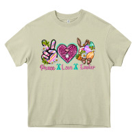 Mossy Peace Love Easter Heavy Core Tee - Neo Western
