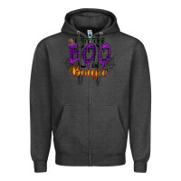 Charcoal Heather I put the Boo in Boujie Zipper Hoodie - RacoonDesign