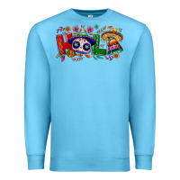 Ocean Blue Hola Cinco De Mayo Premium Sweatshirt - NancyCooperArtShop