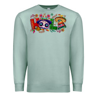 Seafoam Hola Cinco De Mayo Premium Sweatshirt - NancyCooperArtShop