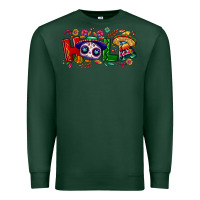 Sports Green Hola Cinco De Mayo Premium Sweatshirt - NancyCooperArtShop
