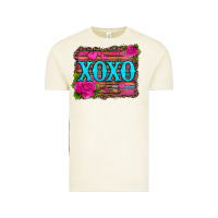 Vintage Arctic xoxo valentine's day pink roses and hearts Vintage Tee - Jasminsmagicworld
