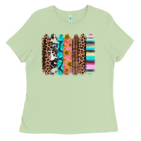 Matcha Western brushstrokes Ladies Tee - CTS Tumbler Store