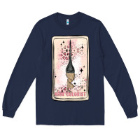 Navy hair stylist Long Sleeve Tee - MaliasSmallBusiness
