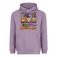 Lavender Happy Halloween Gnomes Heavyweight Hoodie - texasbilliewilder