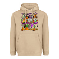 Mushroom Happy Halloween Gnomes Heavyweight Hoodie - texasbilliewilder