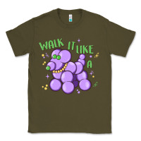 Army Green walk it like a Classic Tee - MaliasSmallBusiness