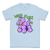 Dusty Blue walk it like a Classic Tee - MaliasSmallBusiness