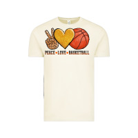 Vintage Arctic peace love basketball Vintage Tee - AdoDesignShop
