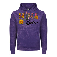Cloud Purple pink mama bear with cute bear Vintage Hoodie - Artiststas