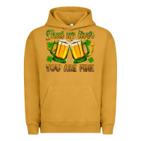 Pigment Peanut Butter St. Patrick’s Day shut up liver you are fine Urban Hoodie - OliviaCreatesArt