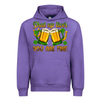 Tulip St. Patrick’s Day shut up liver you are fine Urban Hoodie - OliviaCreatesArt