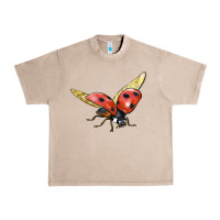 French Oak Ladybug Flying Urban Heavy Tee - LillyAllenDesigns