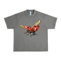 Tornado Ladybug Flying Urban Heavy Tee - LillyAllenDesigns