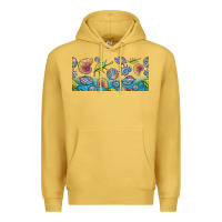 Antique Gold sea shells Premium Hoodie - TumblerDesignByShophia