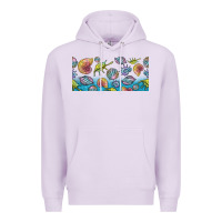 Lilac sea shells Premium Hoodie - TumblerDesignByShophia