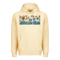 Pina Colada sea shells Premium Hoodie - TumblerDesignByShophia