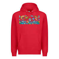 Red sea shells Premium Hoodie - TumblerDesignByShophia