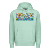 Seafoam sea shells Premium Hoodie - TumblerDesignByShophia