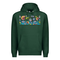 Sports Green sea shells Premium Hoodie - TumblerDesignByShophia