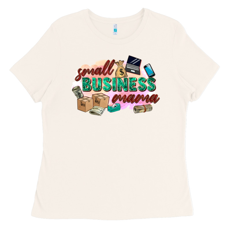 Small Business Mama Ladies Tee by Zillion Design Studio | Teevron