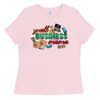 Bubblegum Pink small business mama Ladies Tee - Zillion Design Studio