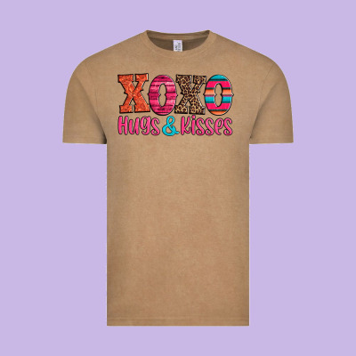 Xoxo Hugs And Kisses Vintage Tee Designed By Jasminsmagicworld