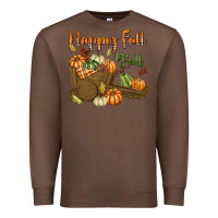 Chestnut Happy Fall Y'all Premium Sweatshirt - texasbilliewilder