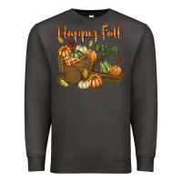 Smoke Happy Fall Y'all Premium Sweatshirt - texasbilliewilder