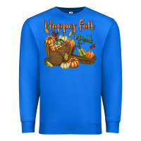 True Royal Happy Fall Y'all Premium Sweatshirt - texasbilliewilder