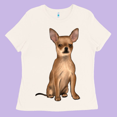 Chihuahua Ladies Tee Designed By Jahusdesignshop