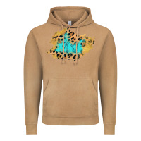 Vintage Camel glitter leopard turquoise patch Vintage Hoodie - AdoDesignShop