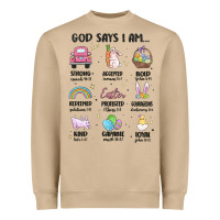 Mushroom christian easter Heavyweight Sweatshirt - MaliasSmallBusiness