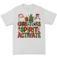 Dove Grey christmas spirit activate Premium Tee - FaDigitalArtStudio
