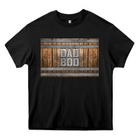 Black dad bod whiskey barrel skinny metal can holder Heavy Core Tee - HRA Design Shop