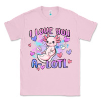 Bubblegum Pink love you a lotl Classic Tee - MaliasSmallBusiness