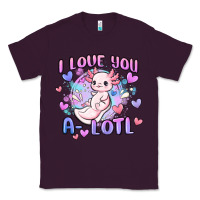 Plum love you a lotl Classic Tee - MaliasSmallBusiness